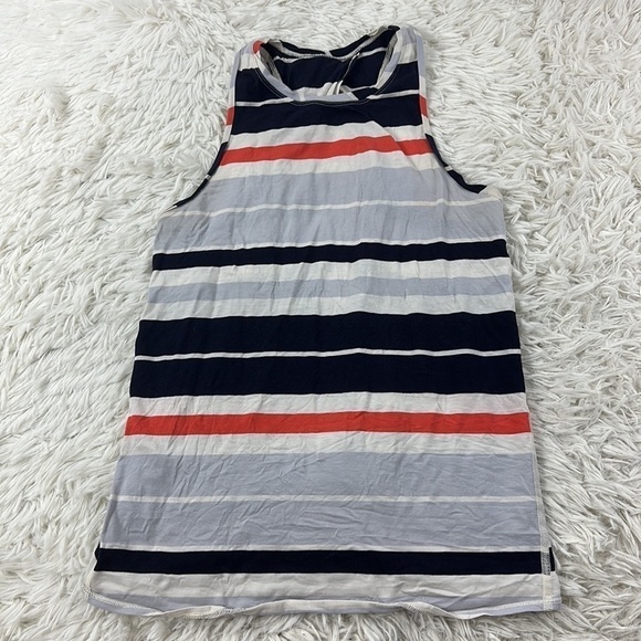 🔥$SALE$🔥 Lululemon All Tied Up Tank Beach Blanket Stripe Alarming Naval Blue - Picture 1 of 5